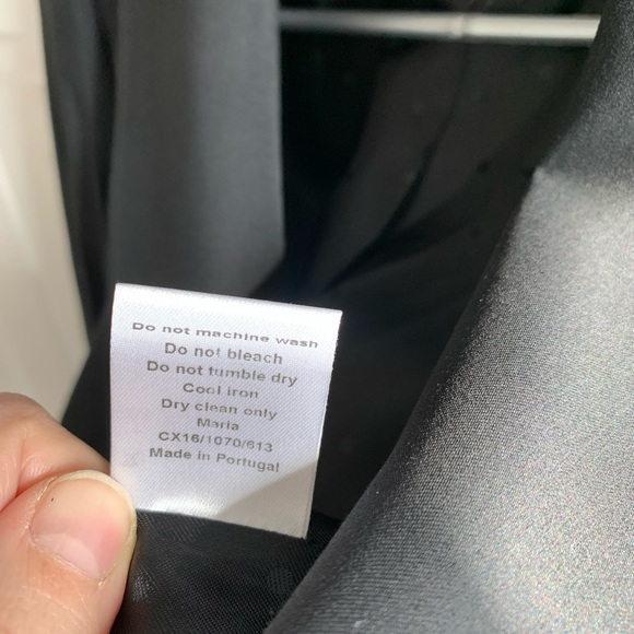 Reiss DESIGNER Black Blazer Wool Blend Long Sleeve Jacket 2 - Picture 11 of 13